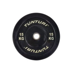 Raskusketas TUNTURI Training Bumper Plate, 50 mm, 15 kg Raskusketas TUNTURI Training Bumper Plate, 50 mm, 15 kg