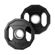 Raskuskettad TUNTURI Olympic Rubber Plates, 50 mm, 2.5kg