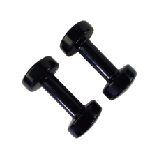 Hantlid TUNTURI Vinyl Dumbbells 2 x 5 kg, must