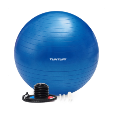 Võimlemispall TUNTURI Gymball 65cm, Anti-Burst, Blue Võimlemispall TUNTURI Gymball 65cm, Anti-Burst, Blue