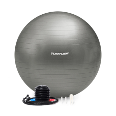 Võimlemispall TUNTURI Gymball 65cm, Anti Burst, Silver Võimlemispall TUNTURI Gymball 65cm, Anti Burst, Silver