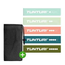Võimlemiskummide komplekt TUNTURI Mini Resistance Band Set, 5 tk Võimlemiskummide komplekt TUNTURI Mini Resistance Band Set, 5 tk