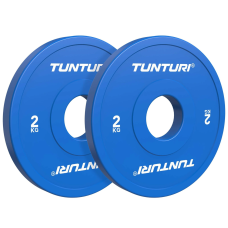 Raskuskettad TUNTURI Platinum Fractional Plates, Blue, 50mm, 2 x 2 kg Raskuskettad TUNTURI Platinum Fractional Plates, Blue, 50mm, 2 x 2 kg