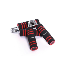 Käeekspanderid TOORX Handgrips with Soft Touch Handles, must-punane Käeekspanderid TOORX Handgrips with Soft Touch Handles, must-punane