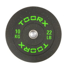 Raskusketas TOORX Bumper Plate Crumb, 50 mm, 10 kg Raskusketas TOORX Bumper Plate Crumb, 50 mm, 10 kg